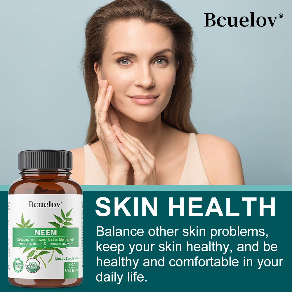 Organic Neem Leaf Capsules, He - огляд і ціна Herbal And Wellness