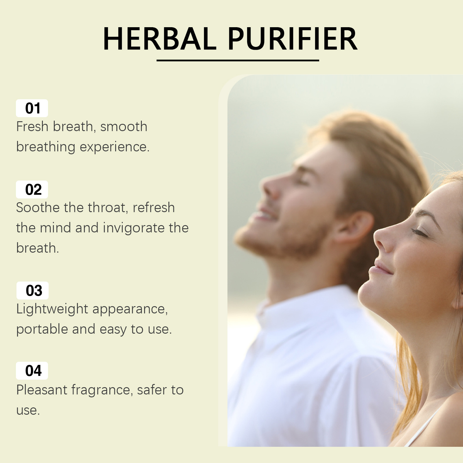 Natural Herbal Breathing Stick - огляд і ціна Herbal And Wellness