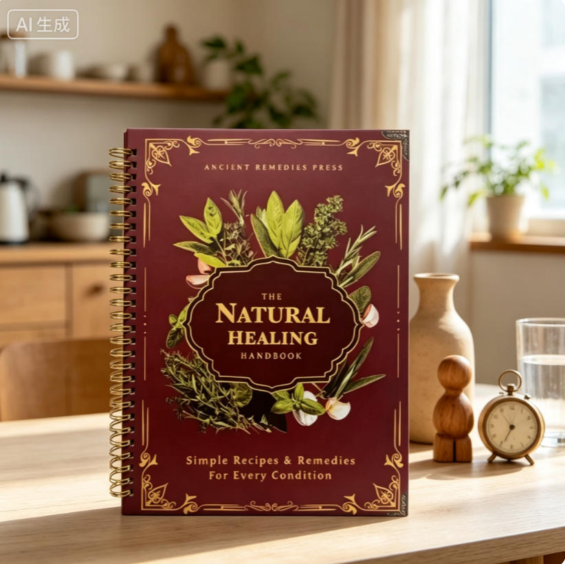 The Natural Healing Handbook E - огляд і ціна Herbal And Wellness
