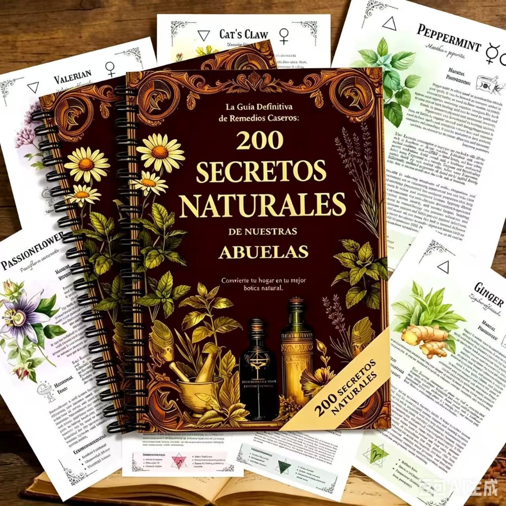 200 Natural Secrets A5 Spanish - огляд і ціна Herbal And Wellness