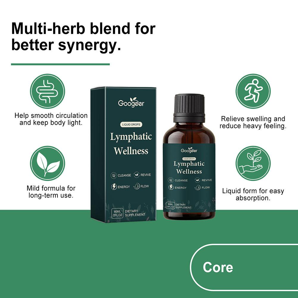 60ml Lymphatic Support Liquid  - огляд і ціна Herbal And Wellness
