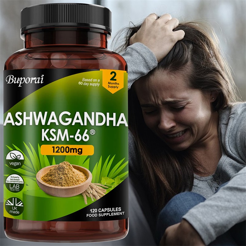 Ashwagandha KSM-66 1200mg - Su - огляд і ціна Tulsi Holy Basil